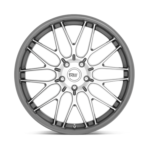 19X8.5 Motegi MR153 CM10 5X100 30MM MACHINED GUNMETAL