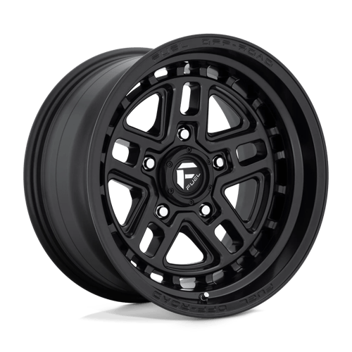 17X9 Fuel 1PC D667 NITRO 5X5.0 -12MM MATTE BLACK