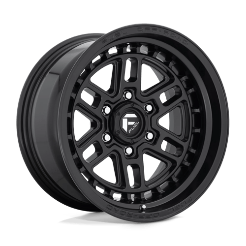 17X9 Fuel 1PC D667 NITRO 6X135 1MM MATTE BLACK