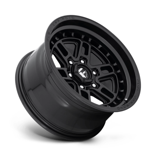 17X9 Fuel 1PC D667 NITRO 6X5.5 1MM MATTE BLACK