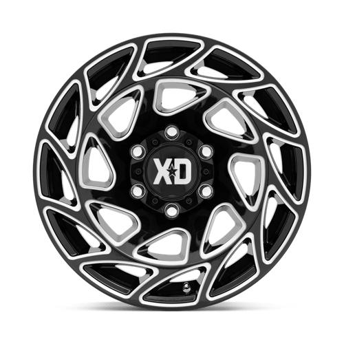 17X9 XD XD860 ONSLAUGHT 5X5.0 -12MM GLOSS BLACK MILLED