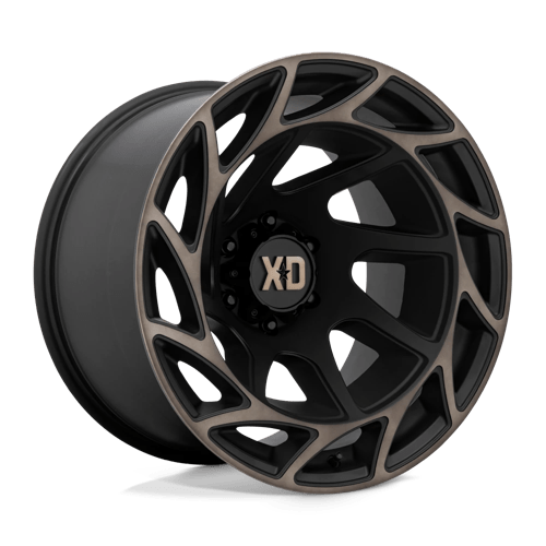 20X12 XD XD860 ONSLAUGHT 6X5.5 -44MM SATIN BLACK WITH BRONZE TINT