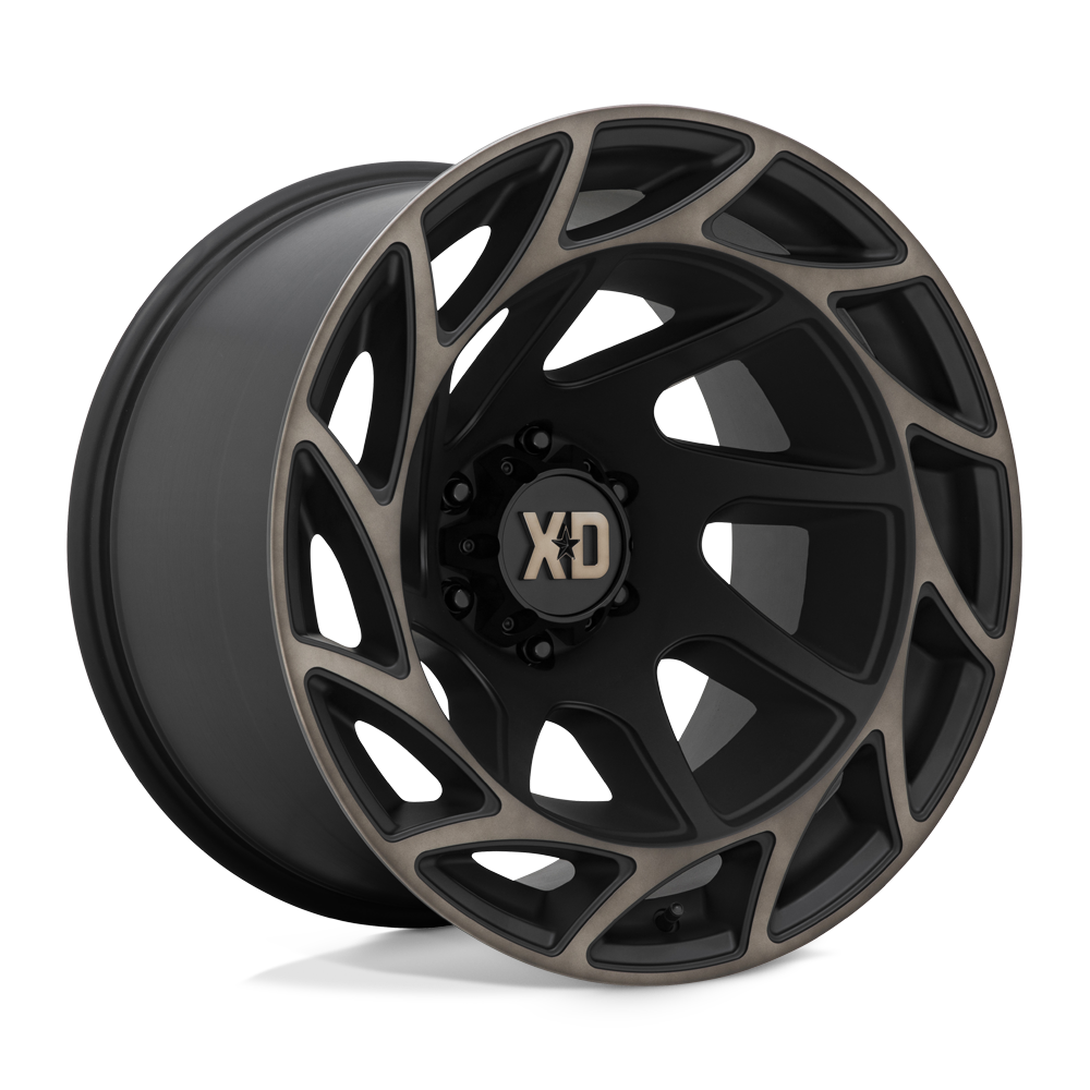 20X12 XD XD860 ONSLAUGHT 6X5.5 -44MM SATIN BLACK WITH BRONZE TINT