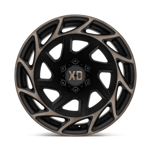 20X12 XD XD860 ONSLAUGHT 6X5.5 -44MM SATIN BLACK WITH BRONZE TINT