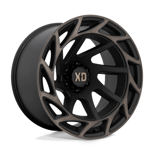 22X12 XD XD860 ONSLAUGHT 6X5.5 -44MM SATIN BLACK WITH BRONZE TINT