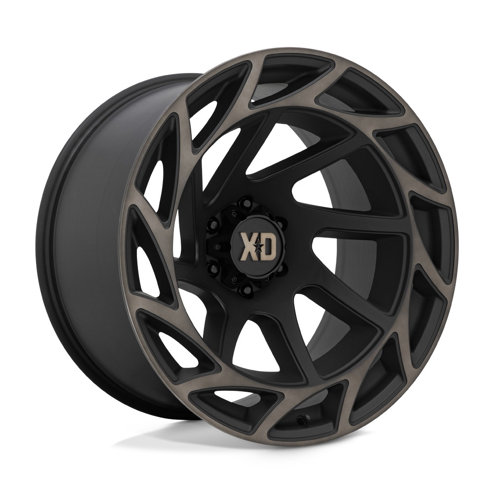 22X12 XD XD860 ONSLAUGHT 6X5.5 -44MM SATIN BLACK WITH BRONZE TINT