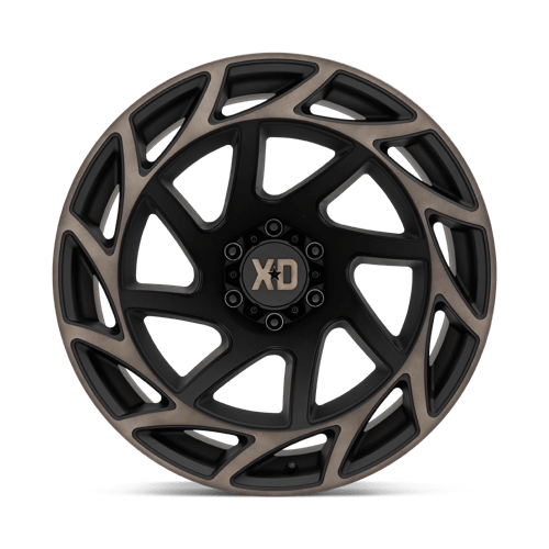 22X12 XD XD860 ONSLAUGHT 6X5.5 -44MM SATIN BLACK WITH BRONZE TINT