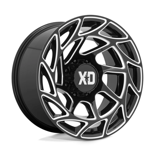 20X10 XD XD860 ONSLAUGHT 8X6.5 -18MM GLOSS BLACK MILLED