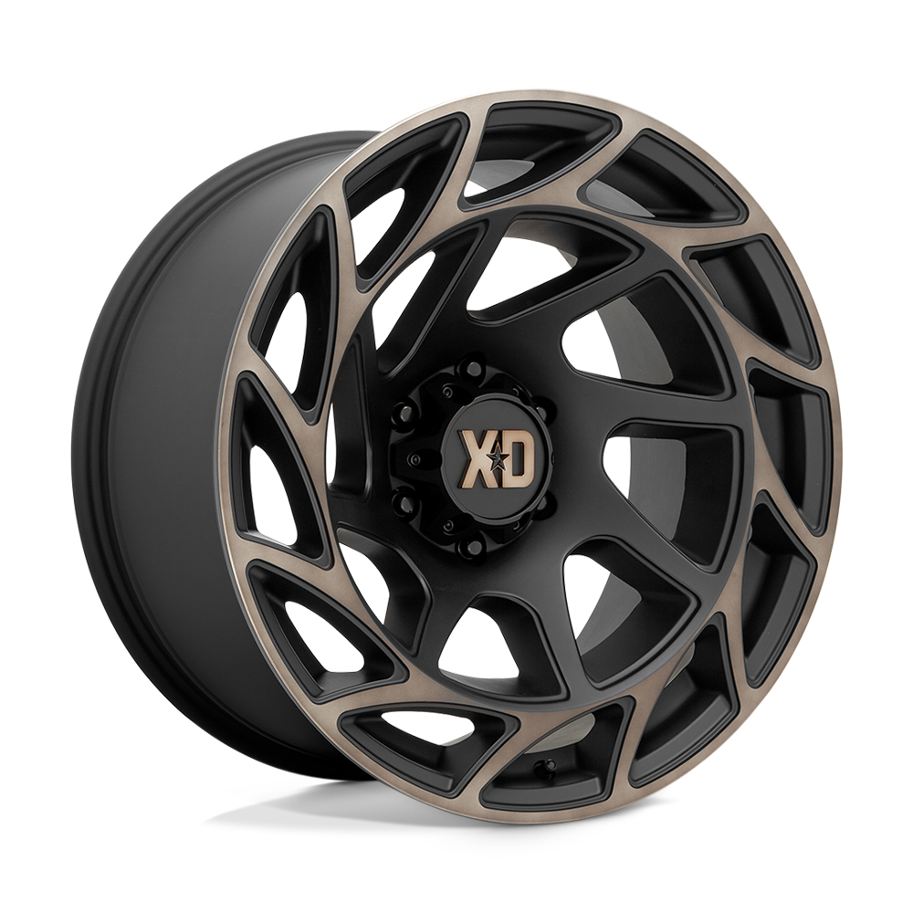 20X10 XD XD860 ONSLAUGHT 6X5.5 -18MM SATIN BLACK WITH BRONZE TINT