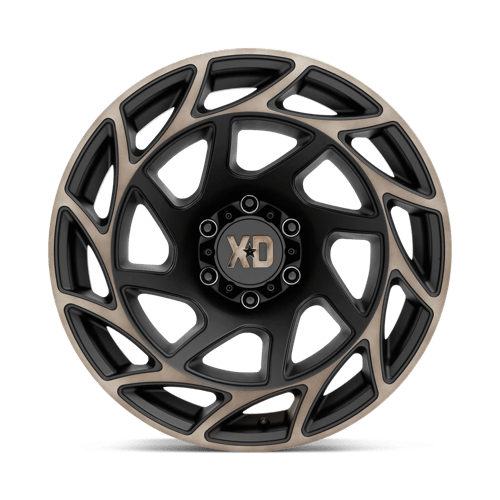 20X10 XD XD860 ONSLAUGHT 6X5.5 -18MM SATIN BLACK WITH BRONZE TINT