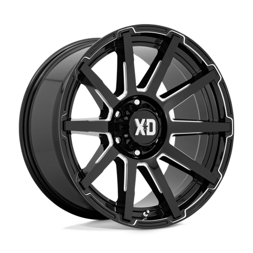 20X10 XD XD847 OUTBREAK 6X135 12MM GLOSS BLACK MILLED