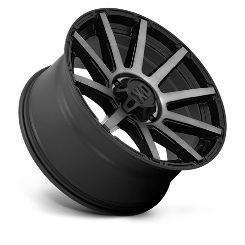 22X10 XD XD847 OUTBREAK 6X5.5 -18MM SATIN BLACK WITH GRAY TINT