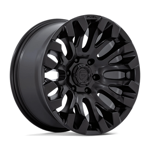 18X9 Fuel 1PC D831 QUAKE 6X135 1MM BLACKOUT