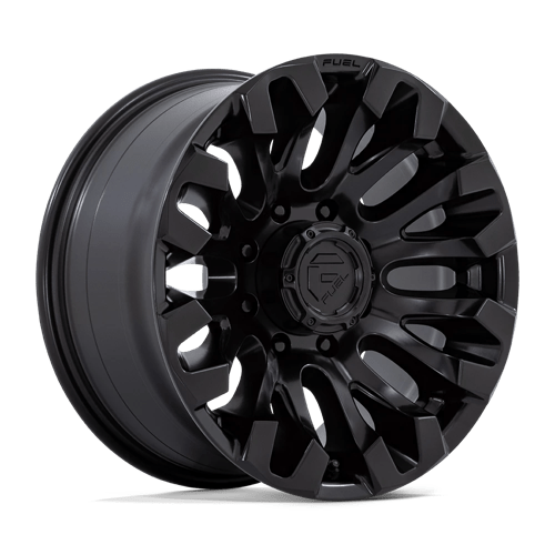 18X9 Fuel 1PC D831 QUAKE 8X6.5 1MM BLACKOUT