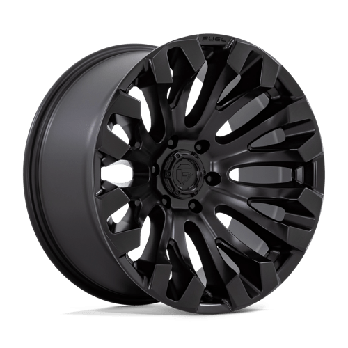 18X9 Fuel 1PC D831 QUAKE 5X5.5 1MM BLACKOUT