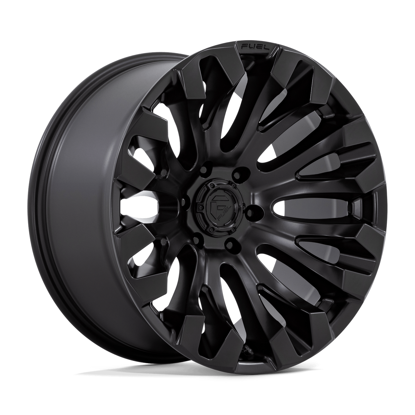 20X10 Fuel 1PC D831 QUAKE 6X5.5 -18MM BLACKOUT