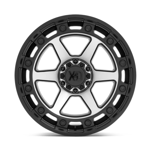 20X10 XD XD862 RAID 6X135 -18MM SATIN BLACK MACHINED