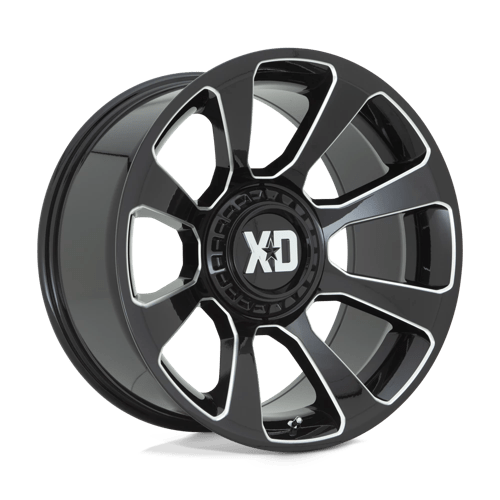 20X9 XD XD854 REACTOR 5X5.0/5.5 0MM GLOSS BLACK MILLED