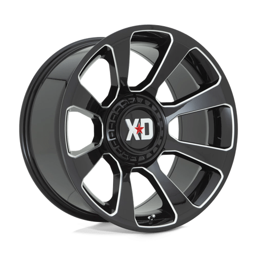 20X9 XD XD854 REACTOR 5X5.0/5.5 0MM GLOSS BLACK MILLED