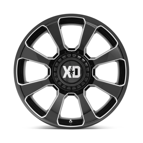 20X9 XD XD854 REACTOR 5X5.0/5.5 0MM GLOSS BLACK MILLED