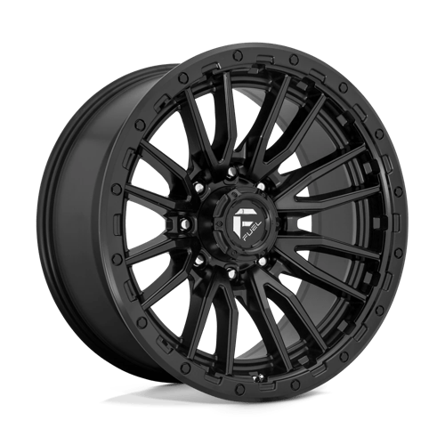 22X10 Fuel 1PC D679 REBEL 8X6.5 -18MM MATTE BLACK