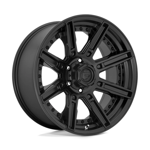 20X9 Fuel 1PC D709 ROGUE 6X135 1MM MATTE BLACK