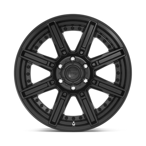 20X9 Fuel 1PC D709 ROGUE 6X135 1MM MATTE BLACK