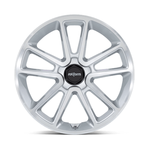 21X10.5 Rotiform R192 BTL 5X112 38MM GLOSS SILVER WITH MACHINED FACE