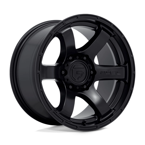 18X9 Fuel 1PC D766 RUSH 6X4.5 20MM SATIN BLACK