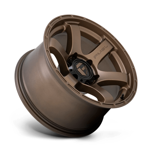 18X9 Fuel 1PC D768 RUSH 6X5.5 1MM MATTE BRONZE