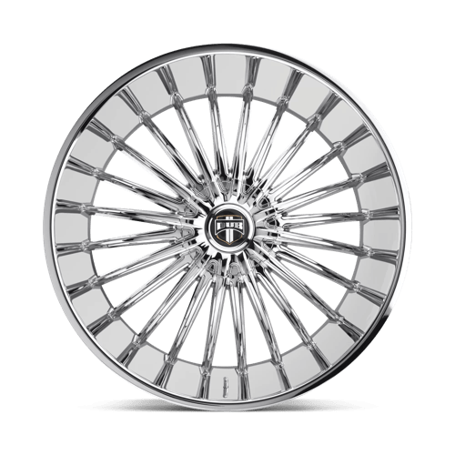 26X9.5 DUB 1PC S140 SUAVE 6X135/5.5 30MM CHROME PLATED