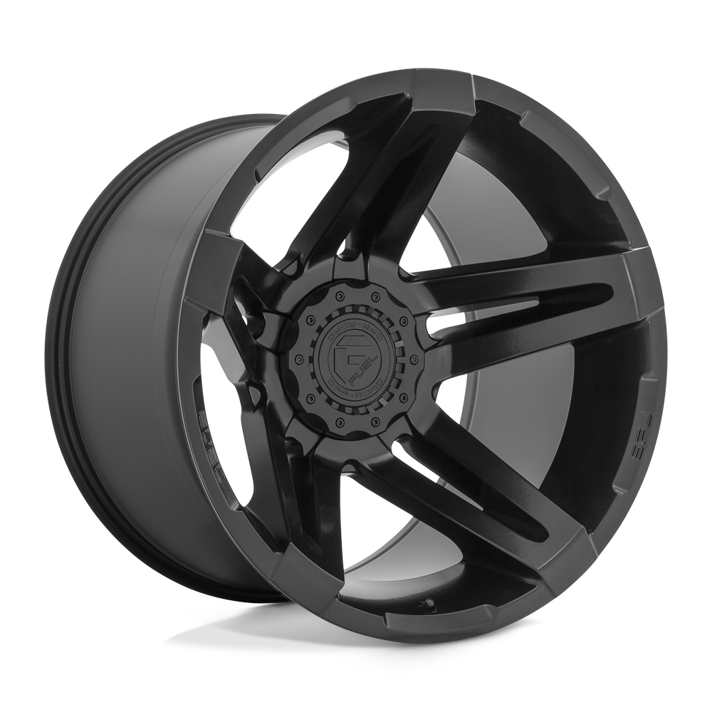 22X14 Fuel 1PC D763 SFJ 5X5.0/5.5 -75MM MATTE BLACK