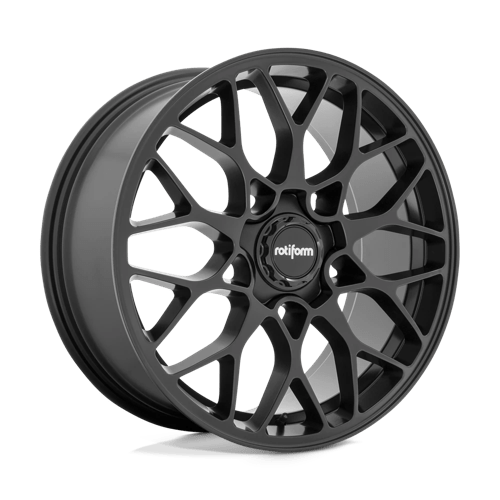 19X8.5 Rotiform 1PC R190 5X112 45MM MATTE BLACK