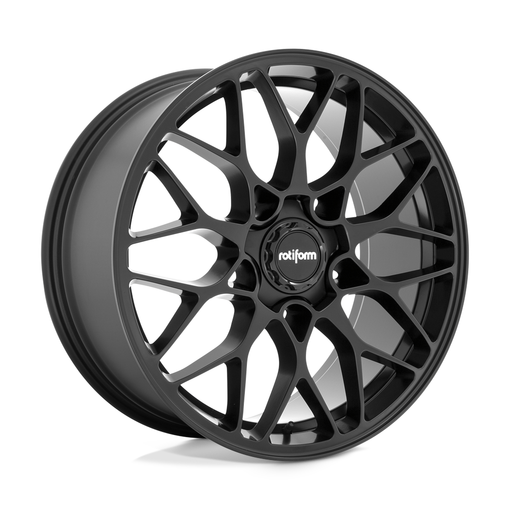 19X8.5 Rotiform R190 5X112 35MM MATTE BLACK