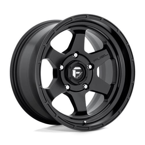 20X9 Fuel 1PC D664 SHOK 5X5.0 1MM MATTE BLACK