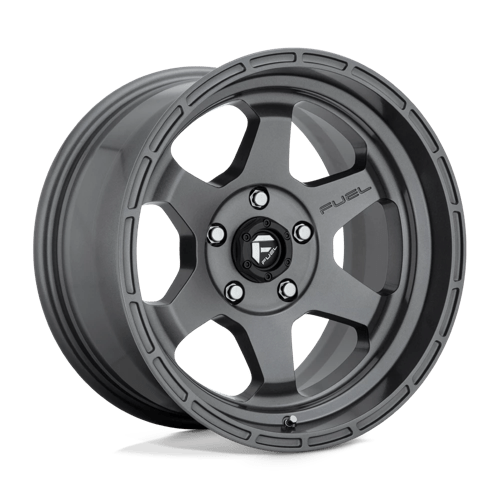 17X9 Fuel 1PC D665 SHOK 5X5.0 -12MM MATTE ANTHRACITE