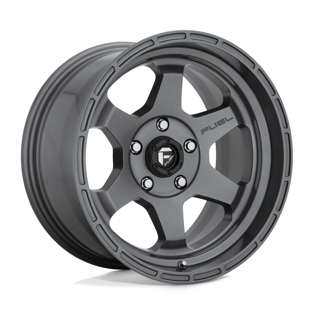 17X9 Fuel 1PC D665 SHOK 5X5.0 -12MM MATTE ANTHRACITE