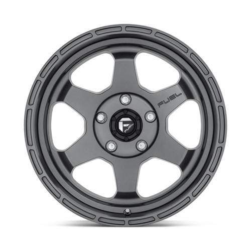 17X9 Fuel 1PC D665 SHOK 5X5.0 -12MM MATTE ANTHRACITE