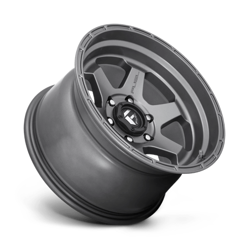 17X10 Fuel 1PC D665 SHOK 6X5.5 -18MM MATTE ANTHRACITE