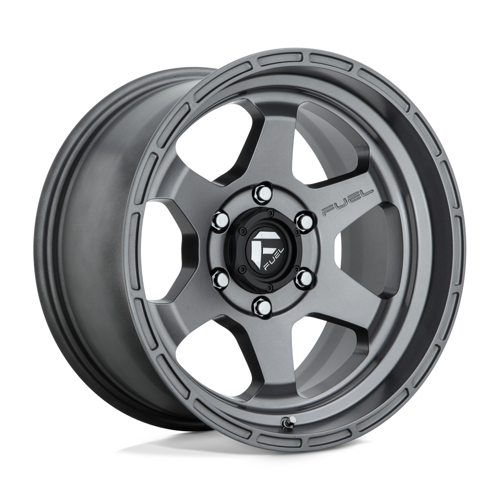 18X9 Fuel 1PC D665 SHOK 6X5.5 20MM MATTE ANTHRACITE