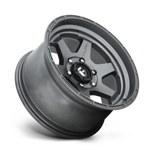 17X9 Fuel 1PC D665 SHOK 5X150 1MM MATTE ANTHRACITE