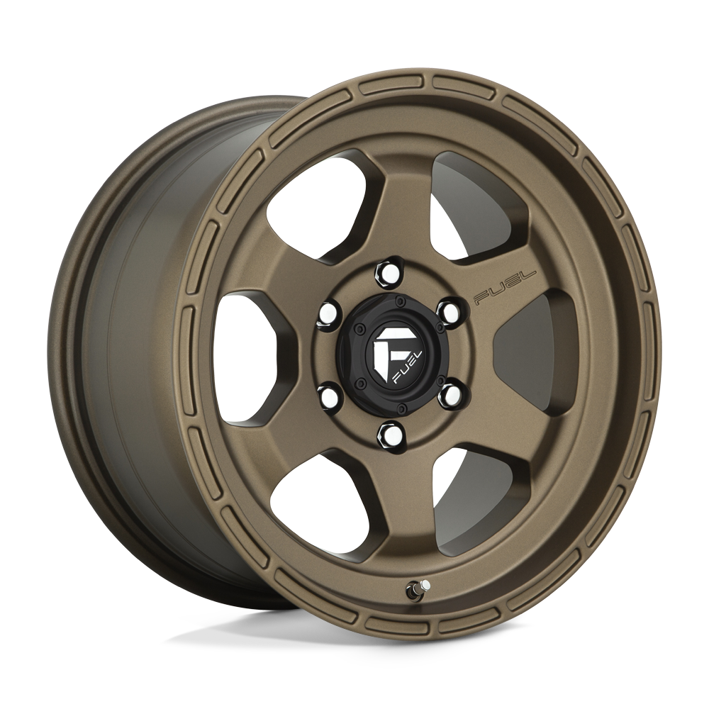 17X9 Fuel 1PC D666 SHOK 6X5.5 20MM MATTE BRONZE