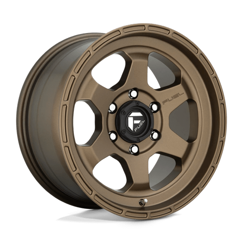 17X9 Fuel 1PC D666 SHOK 6X5.5 20MM MATTE BRONZE