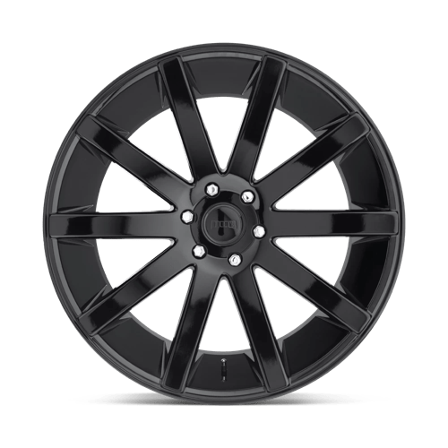 24X10 DUB 1PC S219 SHOT CALLA 6X5.5 20MM GLOSS BLACK