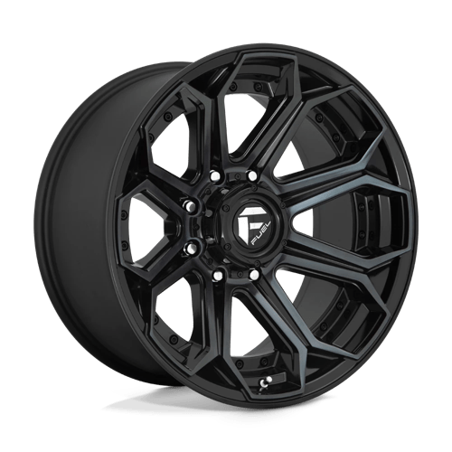 26X14 Fuel 1PC D704 SIEGE 8X170 -75MM GLOSS MACHINED DOUBLE DARK TINT