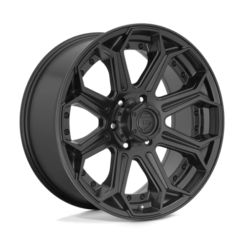 26X14 Fuel 1PC D706 SIEGE 8X180 -75MM MATTE BLACK