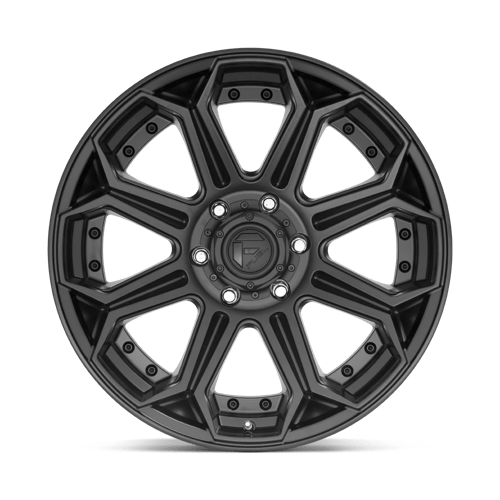 26X14 Fuel 1PC D706 SIEGE 8X180 -75MM MATTE BLACK