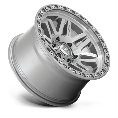 17X9 Fuel 1PC D812 SYNDICATE 6X5.5 -12MM PLATINUM