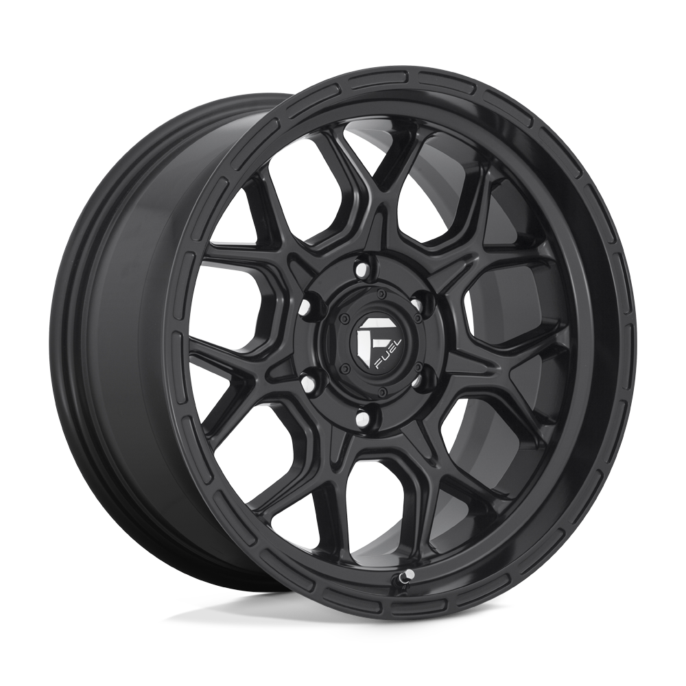 20X10 Fuel 1PC D670 TECH 5X5.5 -18MM MATTE BLACK