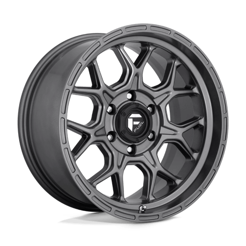 18X9 Fuel 1PC D672 TECH 5X5.0 -12MM MATTE ANTHRACITE